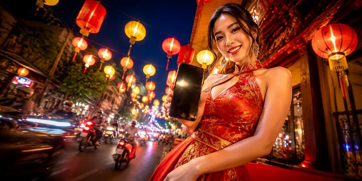 Người dùng đăng ký tài khoản 2sinx tại chợ đêm Huế trên điện thoại
