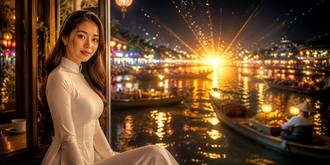 Người chơi tại Nha Trang mặc áo dài đăng nhập tài khoản casino trực tuyến trên điện thoại