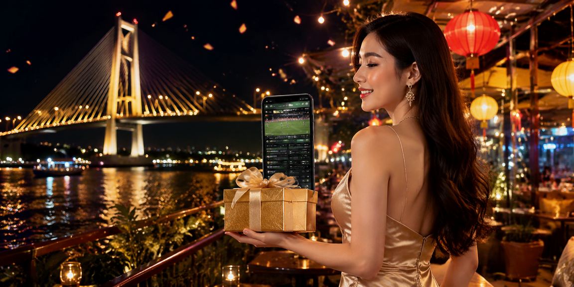 Người dùng Sài Gòn theo dõi kèo bóng đá tại chợ đêm trên điện thoại